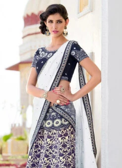 Multicolored Silk A Line Lehenga Wedding Wear -Deals Chic Lehenga Store Multicolored Pure Silk A Line Lehenga GHSJSSBVL104 b