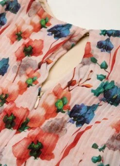 Multicoloured Georgette Pleated Dress After Six Wear Party Wear 12 Multicoloured Georgette Pleated Dress After Six Wear Party Wear -Deals Chic Lehenga Store Multicoloured Georgette Pleated Dress DRBS02211036 rrc1