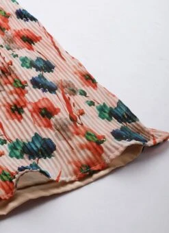 Multicoloured Pleated Georgette Jumpsuit After Six Wear -Deals Chic Lehenga Store Multicoloured Pleated Georgette Jumpsuit DRBS02211145 rrc3 1