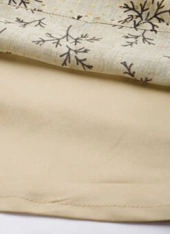 Off White Art Silk Gathered Flare Dress Festive Wear 14 Off White Art Silk Gathered Flare Dress Festive Wear -Deals Chic Lehenga Store Off White Art Silk Gathered Flare Dress DRBS02204729 rrc3