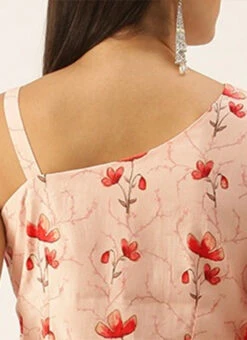 Off White Asymmetric Hem One Shoulder Dress Party Wear -Deals Chic Lehenga Store Off White Asymmetric Hem One Shoulder Dress DRBS02201206 rrc2