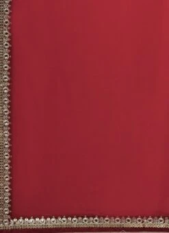 Dupatta From Off White Embroidered Asymmetrical Gharara Suit After Six Wear -Deals Chic Lehenga Store Off White Embroidered Asymmetrical Gharara Suit SLBS02301728 rrc3 1