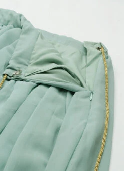 Off White Embroidered Blouse N Gathered Lehenga Festive Wear -Deals Chic Lehenga Store Off White Embroidered Blouse N Gathered Lehenga GHBS02204799 rrc2