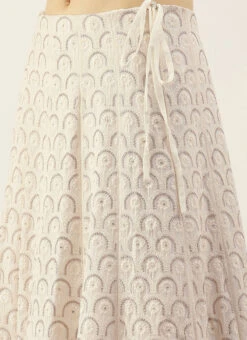 Off White Georgette Embroidered Kali Lehenga Festive Wear -Deals Chic Lehenga Store Off White Georgette Embroidered Kali Lehenga GHBS02104297 rrc2