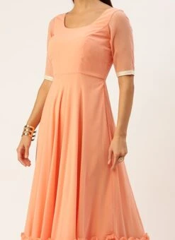 Jacket From Off White Net Embroidered Jacket Style Gown