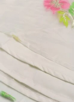 Off White Organza Jacquard Skirt N Top Festive Wear 15 Off White Organza Jacquard Skirt N Top Festive Wear -Deals Chic Lehenga Store Off White Organza Jacquard Skirt N Top IWBS02206236 rrc4