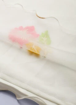 Off White Pleated Yoke Organza Dress After Six Wear 12 Off White Pleated Yoke Organza Dress After Six Wear -Deals Chic Lehenga Store Off White Pleated Yoke Organza Dress DRBS02110893 rrc2