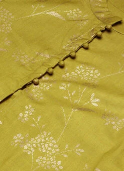 Olive Green Rayon Foil Print Jacket N Dress Festive Wear -Deals Chic Lehenga Store Olive Green Rayon Foil Print Jacket N Dress DRBS02211210 rrc2