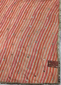 Orange Digital Print Art Silk Fabric -Deals Chic Lehenga Store Orange Digital Print Art Silk Fabric EFSLAA3738 u