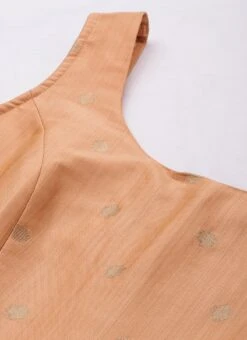 Dupatta From Peach Art Silk Jacquard Gown With Dupatta After Six Wear -Deals Chic Lehenga Store Peach Art Silk Jacquard Gown With Dupatta IWBS02302268 rrc3