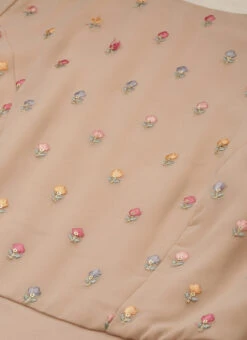 Peach Embroidered Georgette Dress Festive Wear -Deals Chic Lehenga Store Peach Embroidered Georgette Dress DRBS02210931 rrc1