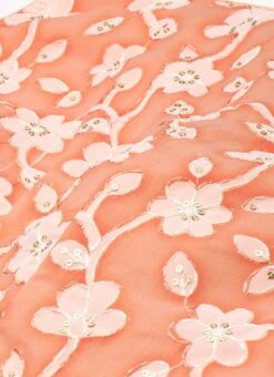 Top From Peach Embroidered Georgette Gharara Suit After Six Wear 12 Top From Peach Embroidered Georgette Gharara Suit After Six Wear -Deals Chic Lehenga Store Peach Embroidered Georgette Gharara Suit IWBS02209755 rrc1