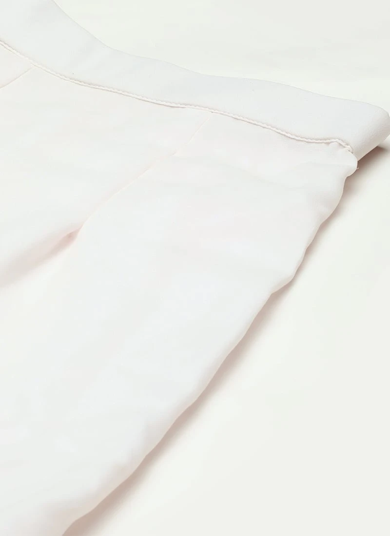 Top From Peach Embroidered Georgette Gharara Suit After Six Wear 7 Top From Peach Embroidered Georgette Gharara Suit After Six Wear - Image 7