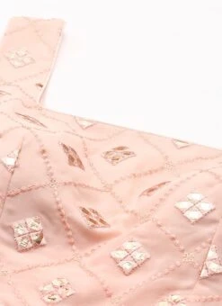 Peach Embroidered Georgette Layered Gown Party Wear 12 Peach Embroidered Georgette Layered Gown Party Wear -Deals Chic Lehenga Store Peach Embroidered Georgette Layered Gown IWBS02208524 rrc1
