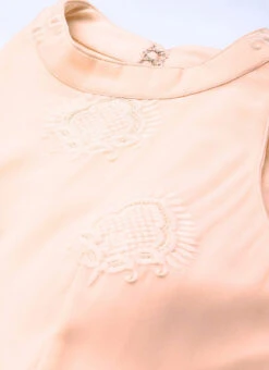 Peach Georgette Embroidered Dress Festive Wear -Deals Chic Lehenga Store Peach Georgette Embroidered Dress DRBS02308960 rrc1