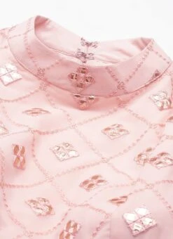 Peach Georgette Embroidered Gown Festive Wear 12 Peach Georgette Embroidered Gown Festive Wear -Deals Chic Lehenga Store Peach Georgette Embroidered Gown IWBS02206270 rrc1