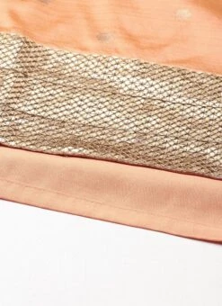 Dupatta From Peach Jacquard N Cream Net Sharara Suit Set After Six Wear -Deals Chic Lehenga Store Peach Jacquard N Cream Net Sharara Suit Set SLBS02301720 rrc4