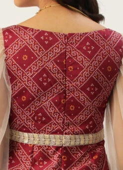 Pink Art Silk Digital Printed Jumpsuit Party Wear -Deals Chic Lehenga Store Pink Art Silk Digital Printed Jumpsuit DRBS02209680 rrc2