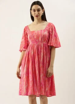 Pink Bell Sleeve Dress After Six Wear 10 Pink Bell Sleeve Dress After Six Wear -Deals Chic Lehenga Store Pink Bell Sleeve Dress DRBS02105353 u