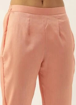 Dupatta From Pink Chinon Embroidered N Net Anarkali Suit After Six Wear -Deals Chic Lehenga Store Pink Chinon Embroidered N Net Anarkali Suit SLBS02304048 rrc2 1