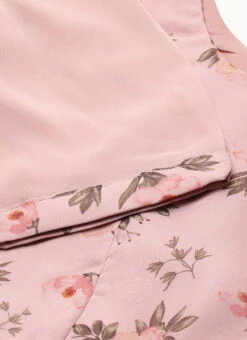 Pink Digital Printed Gathers Dress After Six Wear -Deals Chic Lehenga Store Pink Digital Printed Gathers Dress DRBS02110847 rrc3