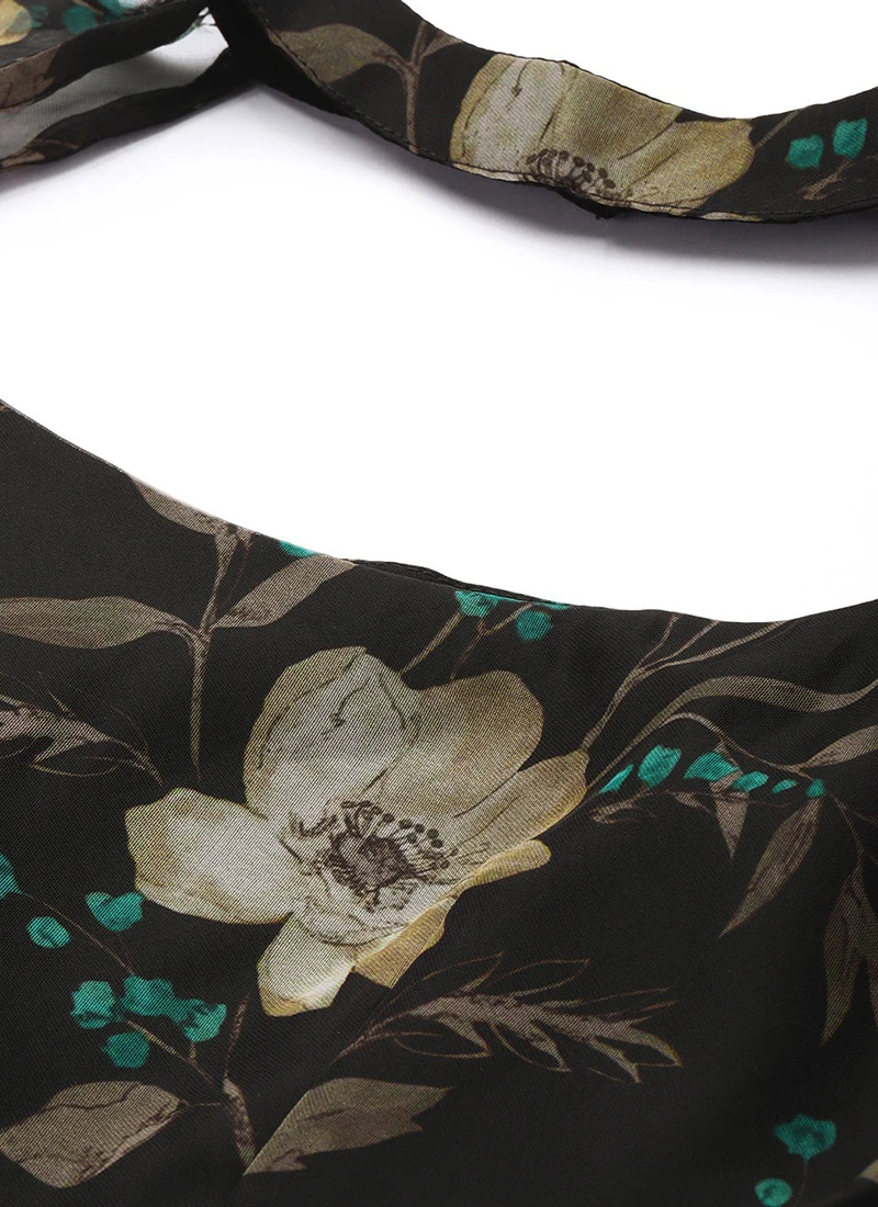 Pink Foil Organza Mini Dress Party Wear 5 Pink Foil Organza Mini Dress Party Wear - Image 5