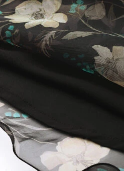 Pink Foil Organza Mini Dress Party Wear 14 Pink Foil Organza Mini Dress Party Wear -Deals Chic Lehenga Store Pink Foil Organza Mini Dress DRBS02209617 rrc3