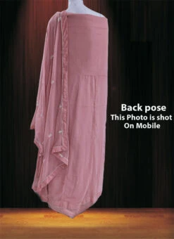 Pink Georgette Embroidered Anarkali Suit Party Wear -Deals Chic Lehenga Store Pink Georgette Embroidered Anarkali Suit SLSAK102 b