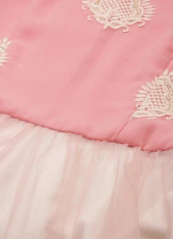 Pink Georgette Embroidered Dress Festive Wear -Deals Chic Lehenga Store Pink Georgette Embroidered Dress DRBS02211137 rrc1