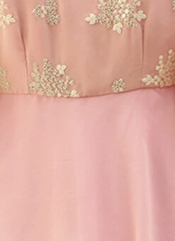 Pink Georgette Embroidered Layered Dress Party Wear -Deals Chic Lehenga Store Pink Georgette Embroidered Layered Dress DRBS02207310 rrc3