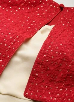 Pink N Light Green Embroidered Jacket Style Gown Festive Wear -Deals Chic Lehenga Store Pink N Light Green Embroidered Jacket Style Gown IWBS02301769 rrc1