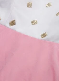 Pink N White Embroidered Handkerchief Gown Party Wear -Deals Chic Lehenga Store Pink N White Embroidered Handkerchief Gown IWBS02105331 rrc1