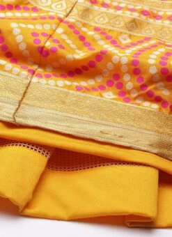 Pink N Yellow Art Silk Kali Lehenga Set Festive Wear -Deals Chic Lehenga Store Pink N Yellow Art Silk Kali Lehenga Set GHBS02112165 rrc4