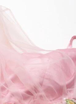 Skirt From Pink Net Embroidered Skirt Set After Six Wear -Deals Chic Lehenga Store Pink Net Embroidered Skirt Set IWBS02212474 rrc1