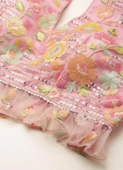 Skirt From Pink Net Thread Embroidered Skirt Set After Six Wear 12 Skirt From Pink Net Thread Embroidered Skirt Set After Six Wear -Deals Chic Lehenga Store Pink Net Thread Embroidered Skirt Set IWBS02212473 rrc1