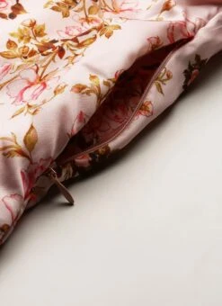 Pink Taffeta Digital Printed N Burgundy Dress Festive Wear 13 Pink Taffeta Digital Printed N Burgundy Dress Festive Wear -Deals Chic Lehenga Store Pink Taffeta Digital Printed N Burgundy Dress DRBS02109697 rrc3