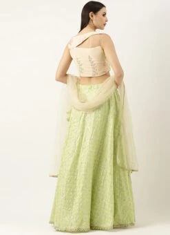 Skirt From Purple N Off White Art Silk Embroidered Lehenga After Six Wear -Deals Chic Lehenga Store Purple N Off White Art Silk Embroidered Lehenga GHBS02212533 b