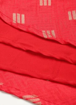 Red Art Silk Maxi Dress Festive Wear 14 Red Art Silk Maxi Dress Festive Wear -Deals Chic Lehenga Store Red Art Silk Maxi Dress DRBS02302204 rrc3