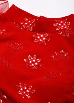 Red Georgette Draped Lehenga Set Party Wear -Deals Chic Lehenga Store Red Georgette Draped lehenga Set GHBS02211188 rrc1