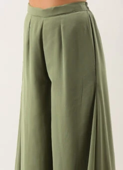 Top From Rouge Pink Embroidered Collar Neck Palazzo Suit After Six Wear -Deals Chic Lehenga Store Rouge Pink Embroidered Collar Neck Palazzo Suit SLBS02301736 rrc2