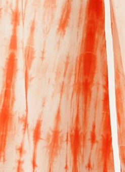 Rust Tie N Dye Cotton Collar Neck Jumpsuit After Six Wear Festive Wear -Deals Chic Lehenga Store Rust Tie N Dye Cotton Collar Neck Jumpsuit DRBS02202401 rrc4