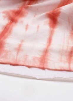 Rust Tie N Dye Dress After Six Wear -Deals Chic Lehenga Store Rust Tie N Dye Dress DRBS02202393 rrc2