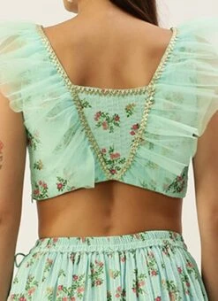 Skirt From Sea Green Digital Printed Co Ords Set After Six Wear 13 Skirt From Sea Green Digital Printed Co Ords Set After Six Wear -Deals Chic Lehenga Store Sea Green Digital Printed Co Ords Set IWBS02212582 rrc2