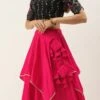 Skirt From Teal Blue N Hot Pink Lehenga Set After Six Wear