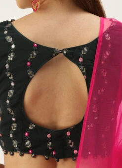 Skirt From Teal Blue N Hot Pink Lehenga Set After Six Wear -Deals Chic Lehenga Store Teal Blue N Hot Pink Lehenga Set GHBS02211155 rrc3