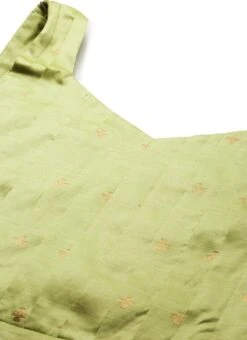 Turquoise High N Low Pleated Yoke Dress Festive Wear -Deals Chic Lehenga Store Turquoise High N Low Pleated Yoke Dress DRBS02108657 rrc1 1