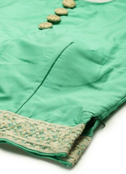 Turquoise N Green Embroidered Kali Lehenga Wedding Wear -Deals Chic Lehenga Store Turquoise N Green Embroidered Kali Lehenga GHBS02104321 rrc1
