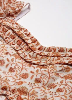 White Art Silk Digital Printed Maxi Dress After Six Wear -Deals Chic Lehenga Store White Art Silk Digital Printed Maxi Dress DRBS02209823 rrc1