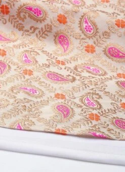 White Brocade Boat Neck Flared Dress Festive Wear 15 White Brocade Boat Neck Flared Dress Festive Wear -Deals Chic Lehenga Store White Brocade Boat Neck Flared Dress DRBS02201299 rrc4