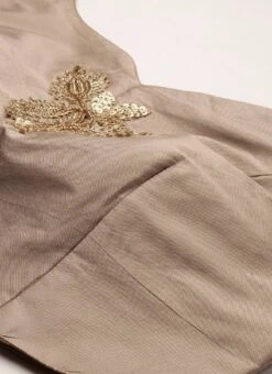 Jacket From White Chinon N Gold Jacket Suit -Deals Chic Lehenga Store White Chinon N Gold Jacket Suit IWBS02301797 rrc3